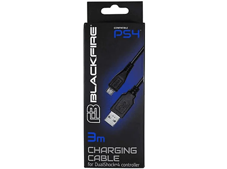Accesorio PS4 - Ardistel DUALSHOCK 4, Cable de carga USB a MicroUSB, 3 m