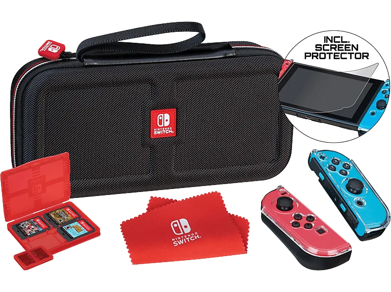 Kit accesorios Nintendo Switch - Ardistel NNS82, Para Switch, Negro