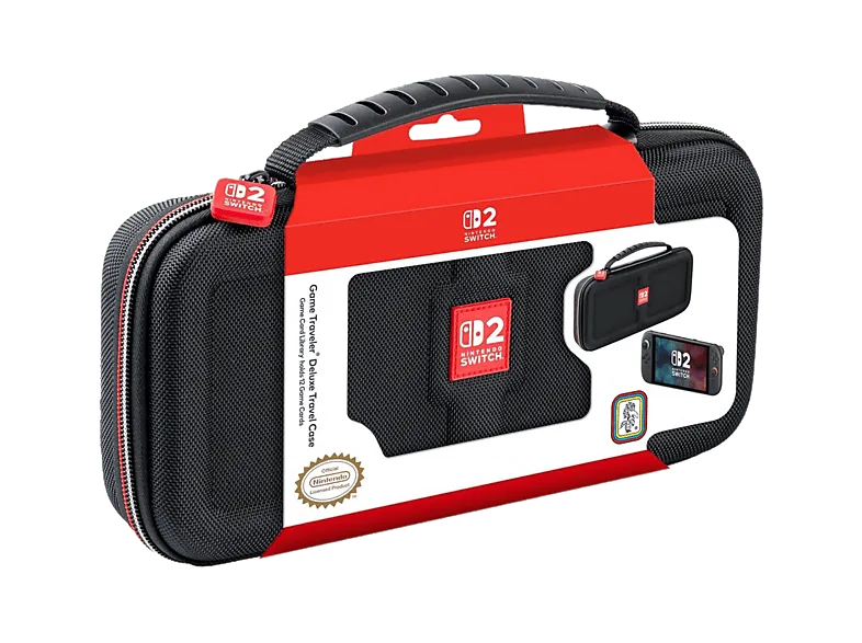 Funda Nintendo Switch 2 - Ardistel Game Traveler Deluxe Travel Case NS241, Para 2, y OLED, Negro (imagen 1 de 2)