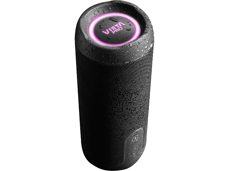 Altavoz inalámbrico - Vieta Goody 4, 30 W, Bluetooth, 13 h Autonomía, Conexión Dual, Negro