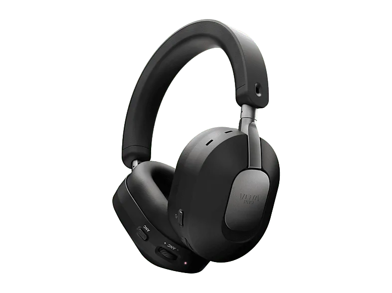 Auriculares inalámbricos - Vieta Pro Harmony, Autonomía 135 h, Bluetooth 6.0, Cancelación de ruido híbrida, Conexión dual, Negro
