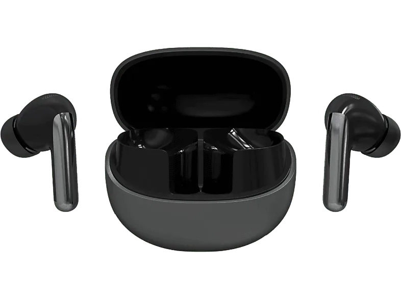 Auriculares True Wireless - Vieta Pro Zen, 34 h Autonomía, Bluetooth, IPX4, Control Táctil, Cancelación de ruido, Negro