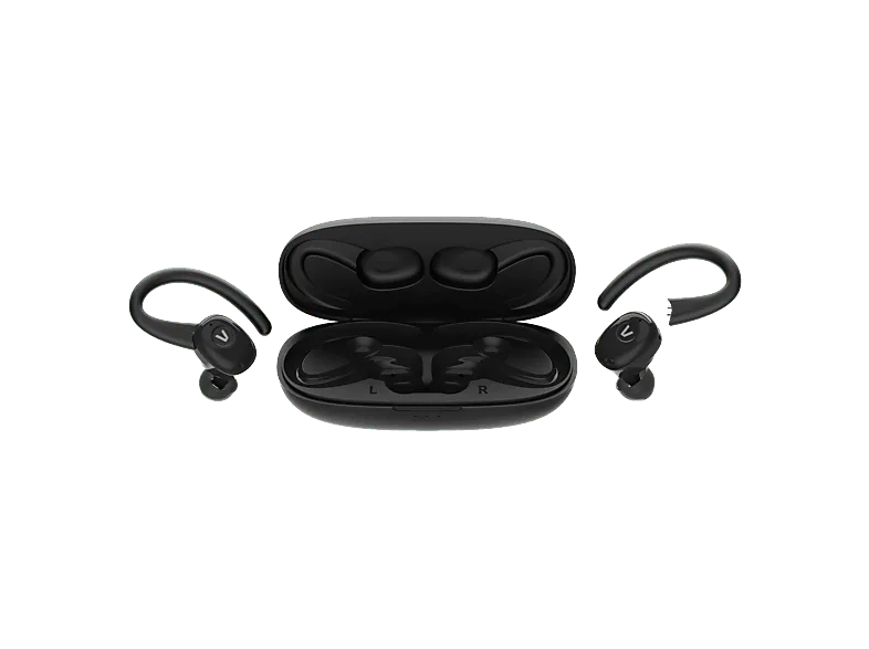 Auriculares True Wireless - Vieta Pro Match 4, Autonomía 21 h, Cancelació activa de ruido (ANC), Bluetooth, Negro
