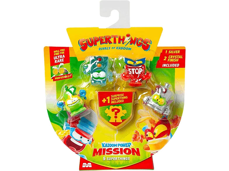 Juego - Magicbox Superthings: Kazoom Power Mission 5 Pack surtido