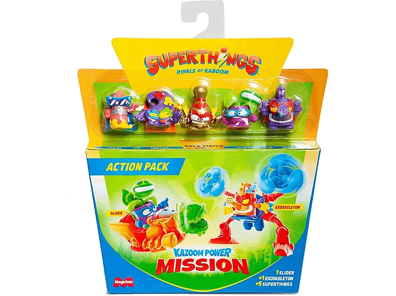 Juego - Magicbox Superthings: Kazoom Power Mission Action Pack surtido
