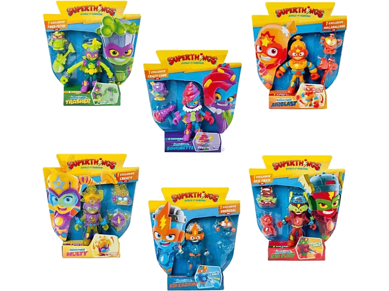 Juego - Magicbox Superthings: Kazoom Power Mission Figura Kids surtido