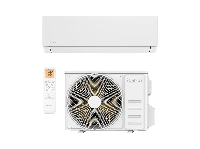 Aire acondicionado Split 1 x - Daitsu 3NDA01700 Artic DS-9KZ, 2270 fg/h, Inverter, R32, Blanco