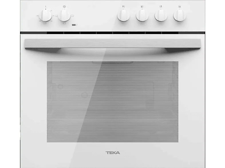 Horno - Teka HBE 490 ME, Convencional, 72 l, Polivalente, 60 cm, Puerta dos cristales, Multifunción, Blanco