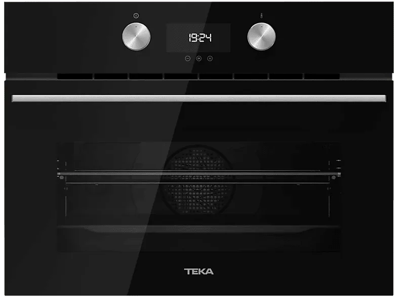 Horno con microondas - Teka HLC 8440, Multifunción, Limpieza por agua, 41 l, 59.5 cm, Touch Control, Negro