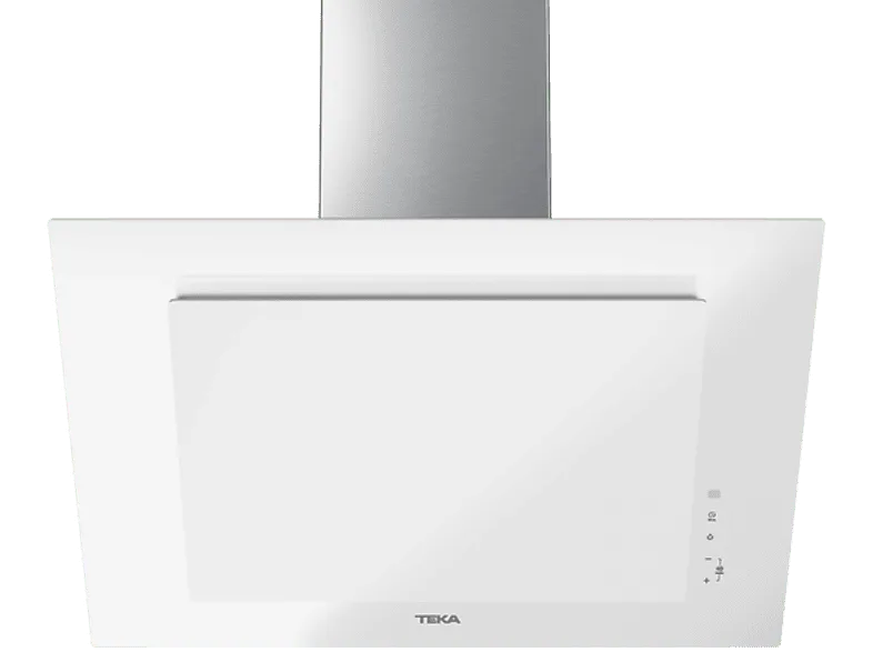 Campana decorativa - Teka DVT 78660 TBS WH, 3 Velocidades + intensivo, 584 m³/h, 70 cm, Blanco