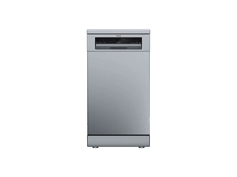 Lavavajillas - Teka DFS 24650, 9 servicios, 6 programas, 44.8 cm, Display LED, Programa Whisper, Inox