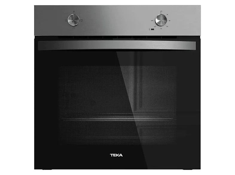 Horno - Teka NEO HBB 4350, Convencional, 2593W, 72l, 59.5 cm Ancho, Puerta de 2 cristales, Acero Inoxidable