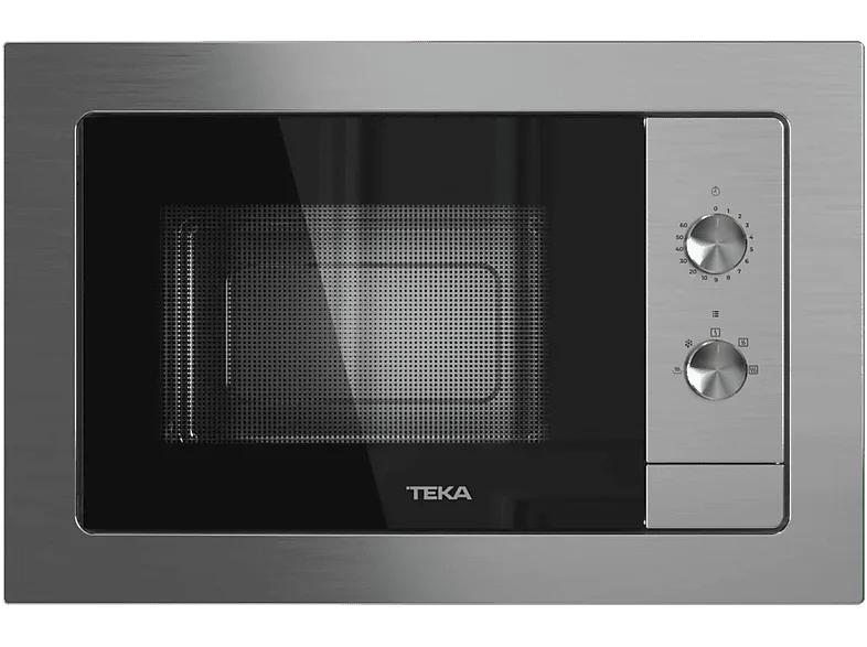 Microondas - Teka NEO MB 6200 BI SS, 800W, 5 Niveles de Potencia, 20l, Pantalla TFT, Acero Inoxidable