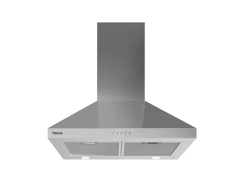 Campana decorativa - Teka DBP 68150 EOS IX, 4, 280 m³/h, 60 cm Ancho, 3 Velocidades, Iluminación LED, Plata (imagen 1 de 3)