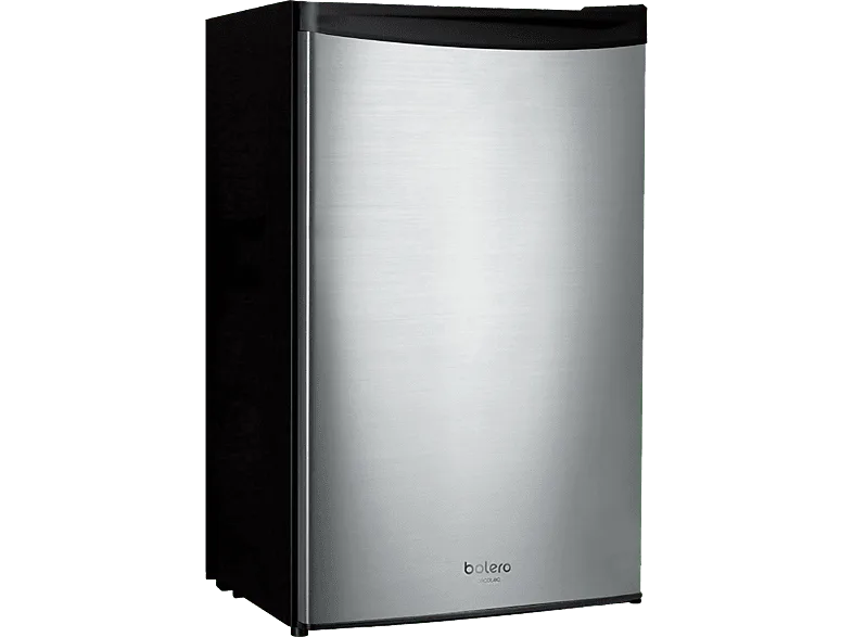 Nevera pequeña - Cecotec Bolero CoolMarket TT 90 Inox E, Temperatura regulable 5 niveles, Capacidad L, Puerta reversible, Grey