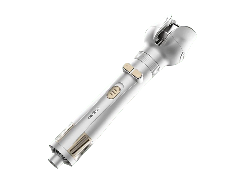 Moldeador - Cecotec CeramicCare 6in1 Gyro, Cabello protegido y sin frizz, 6 Cabezales, Grey (imagen 1 de 3)