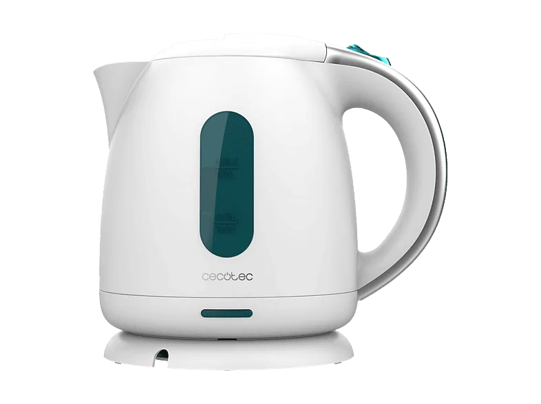 Hervidor de agua - cecotec Thermosense 140, 2200 W, 1 l Capacidad, Filtro antical, Blanco
