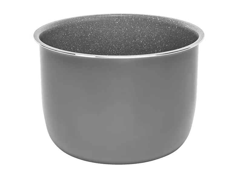 Accesorio robot de cocina - Cecotec Cubeta Excelsior 6L, Cerámica con recubrimiento piedra marmórea, Máxima antiadherencia, Libre PTFE, Negro