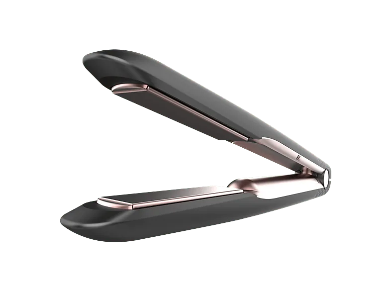 Plancha de pelo - Cecotec RitualCare Liberty Pro, Cerámica, 100W, 220°C, Autonomía 40 min, Bloqueo seguridad, Inalámbrica, Punta fría, Negro