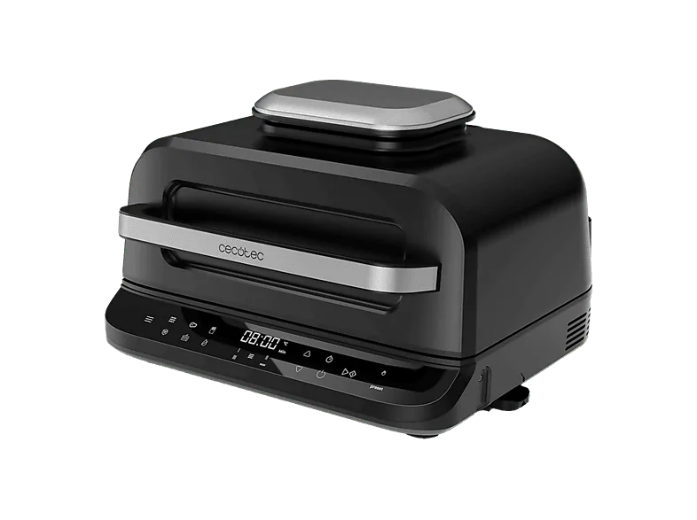 Freidora de aire - Cecotec Cecofry FireDome 6000, 2400 W, 6 modos cocción, 4 niveles grill, Termostato regulable, Capacidad 6L, Black
