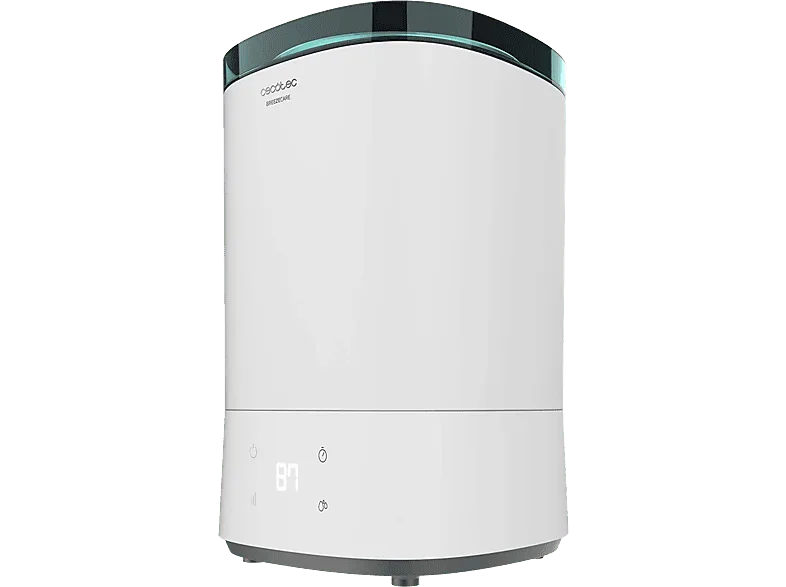 Humidificador - Cecotec BreezeCare 3000, 30 W, 330 ml/h, 5.5 l, Pantalla LED, dB, Blanco