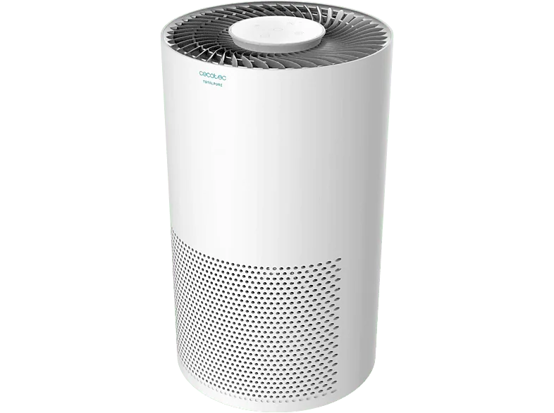 Purificador de aire - Cecotec TotalPure 2000 Connected, 50 W, Capacidad limpiar 160 m3/h, WiFi, Blanco