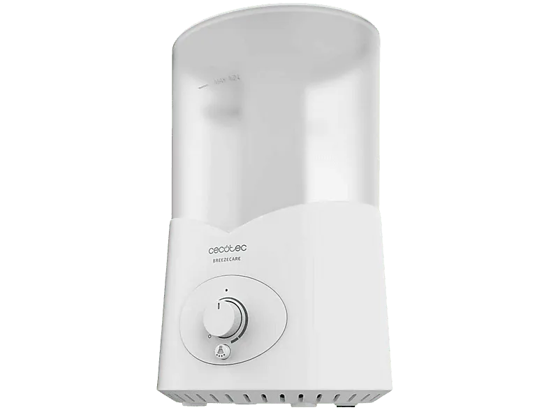 Humidificador - Cecotec BreezeCare 2000 Light, 200 ml/h, Capacidad 1,2l, Aromas, Blanco