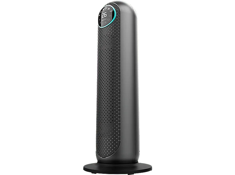 Calefactor cerámico - Cecotec ReadyWarm 10150 Smart Ceramic Pro, 2200 W, Oscilante, 3 Modos, Silencioso, Mando a distancia, Negro