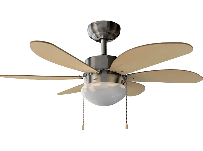 Ventilador de techo - Cecotec EnergySilence Aero 350, 50 W, 3, Cream