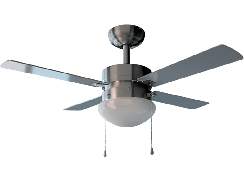 Ventilador de techo con luz - Cecotec EnergySilence Aero 450, Con luz, Función frío y calor, 50W, 106 cm, Inox (imagen 1 de 3)