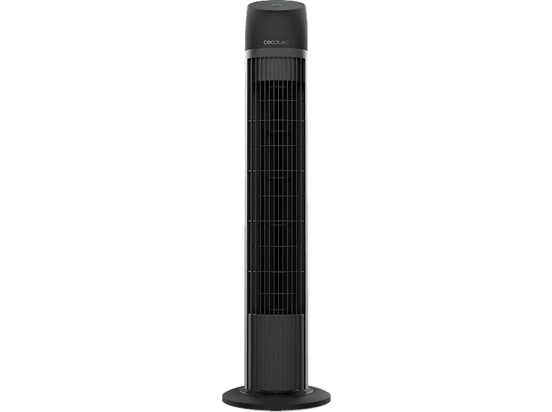 Ventilador de torre - Cecotec EnergySIlence 8050 SkyLine Smart, 45 W, 3 velocidades, 70º oscilación, Mando a distancia, Temporizador, Negro