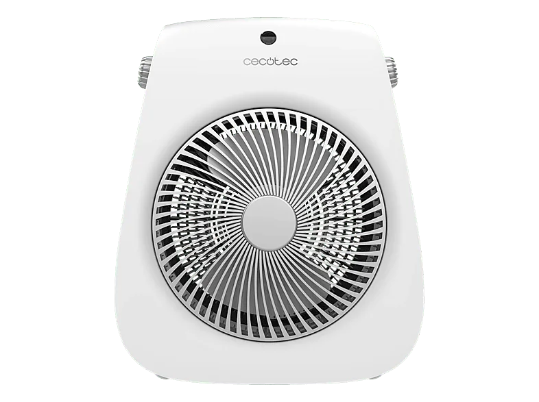 Calefactor portátil - Cecotec ReadyWarm 2000 Max Force White, 2000W, 2 niveles de potencia, 3 modos funcionamiento, Hasta 20m2, Blanco