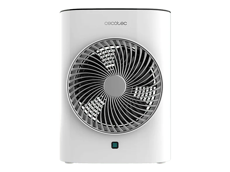 Calefactor portátil - Cecotec ReadyWarm 2070 Max Force Smart White, 2000 W, 2 Niveles, 3 modos funcionamiento, Pantalla LED, Mando a distancia, Blanco