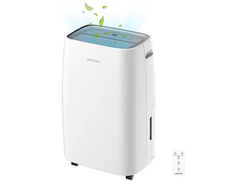 Deshumidificador - Cecotec BigDry 10000 Expert Connected, 30 L/día, Depósito extraíble 6 L, Control WiFi, Secado de ropa, Temporizador 24 h, Blanco