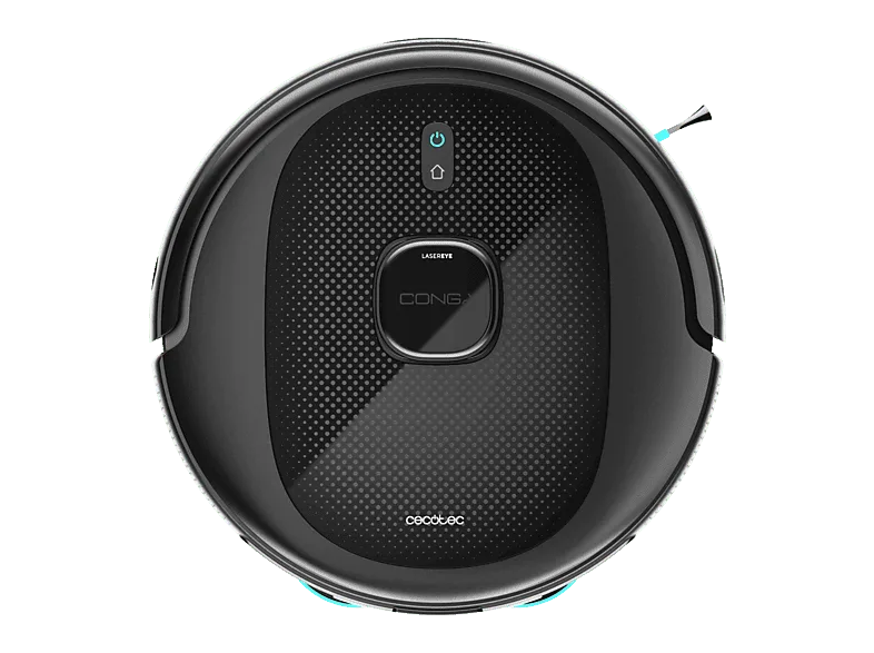 Robot aspirador - Cecotec Conga 9990 AI Spin Revolution Ultra Power, 1000W, 240 min, 4 en 1, 10000 Pa, Mopas giratorias, IA, Hasta 240m2, Negro