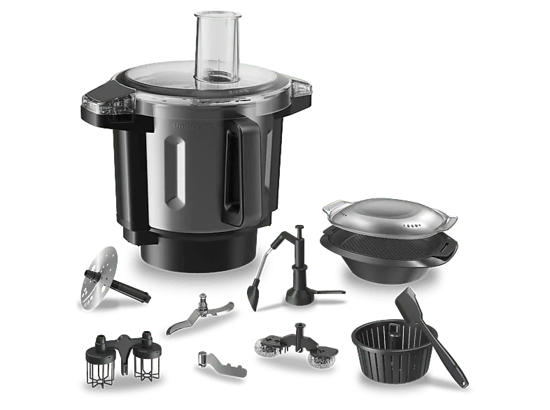 Robot de cocina - Cecotec Mambo cooking Jarra Unique & Accessories, 2200 W, Inox