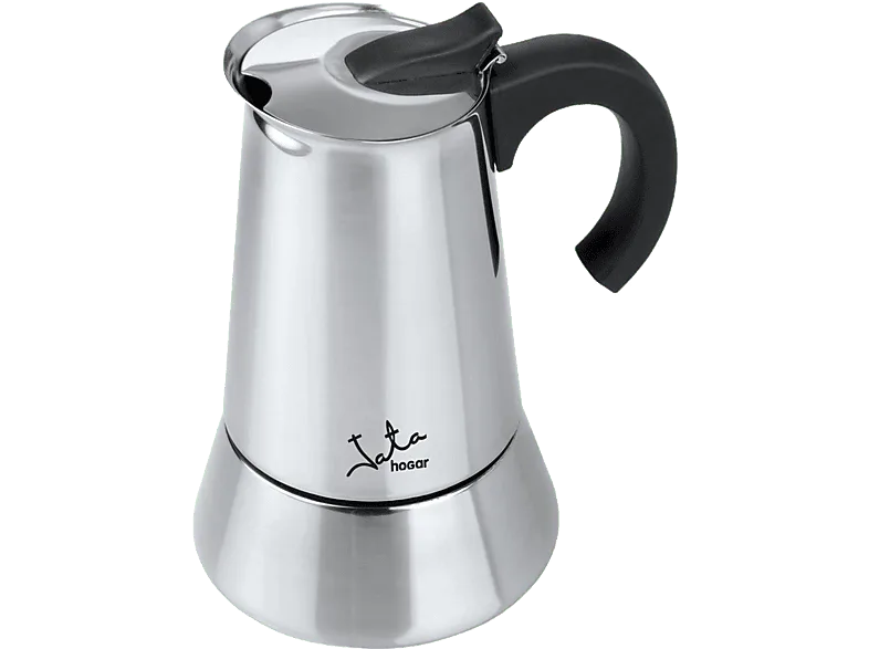 Cafetera tradicional - Jata Hogar CAX1 Odin, 10 Tazas, Acero inoxidable, Inox