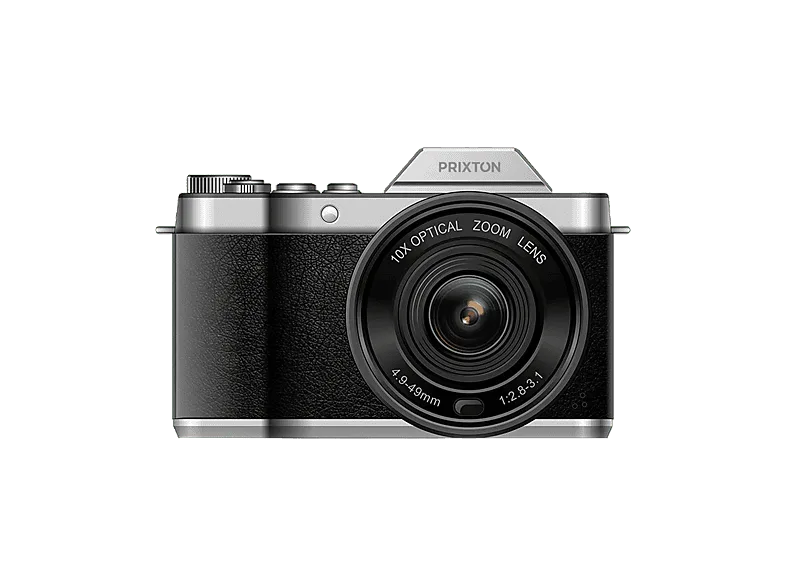 Cámara - Prixton Nomad DC950, 64MP, 4K 3840p, 85 min Autonomía, Pantalla 2.88″ IPS 640 x 480, Función Anti-shake, Negro