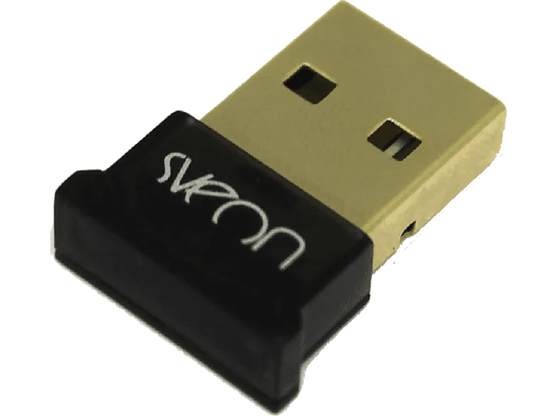 Adaptador Bluetooth - Sveon SCT400, 4.0, Velocidad de transferencia 3 Mbps, Alcance 50 m, Negro