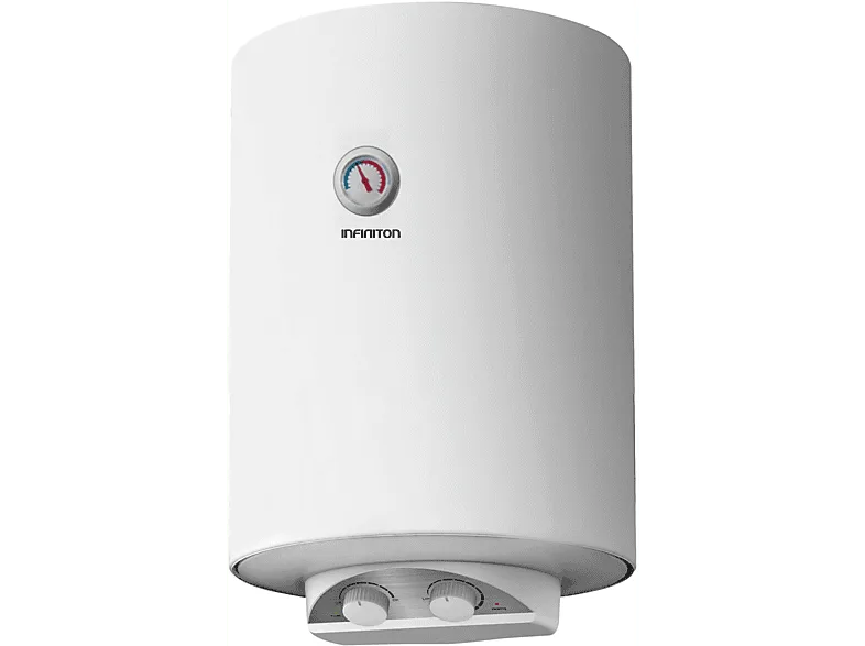 Termo eléctrico - Infiniton CAS3HV30L, 2000W, Capacidad 30L, Doble posición, Resistencias envainadas, Blanco