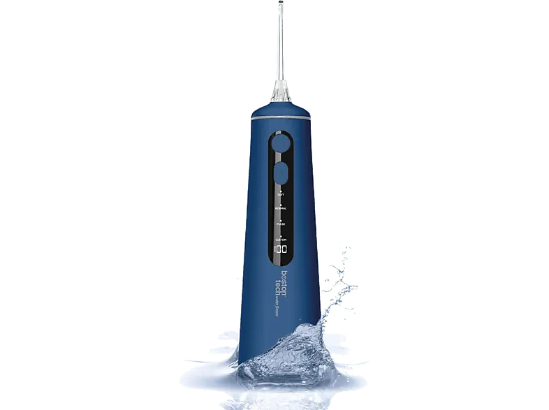 Irrigador - Aquapik Ultra Care Travel, 4 Niveles de Intensidad, 30 a 130 PSI, Carga rápida horas, Azul