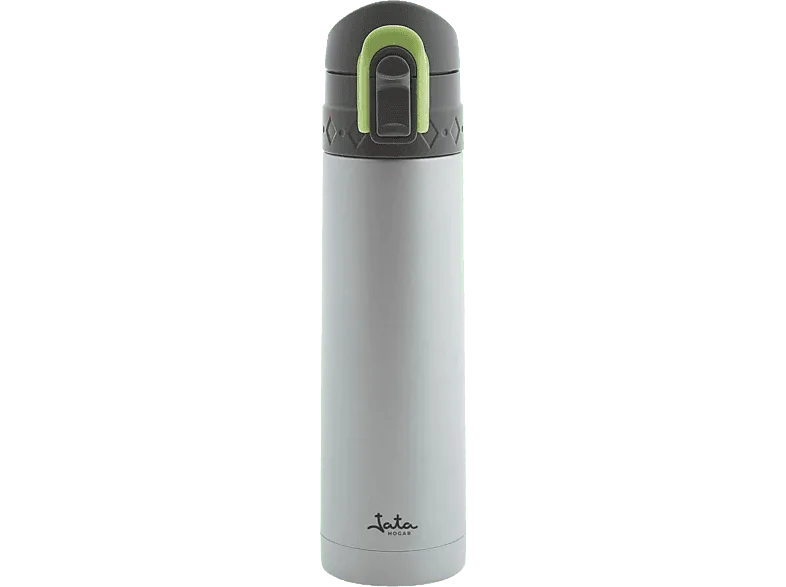 Termo - Jata Hogar Mod. 826, 500 ml, Ligero y fácil de transportar, Acero inoxidable, Gris