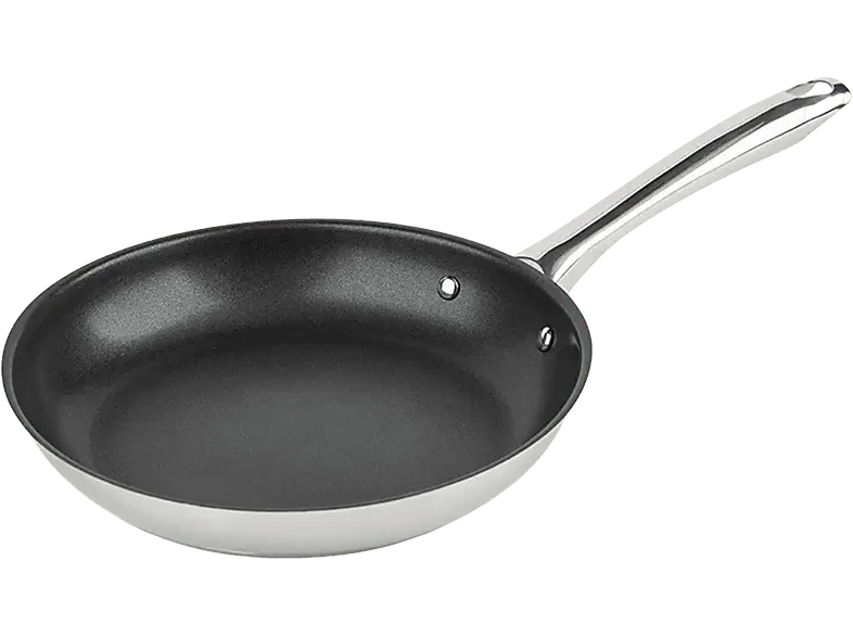 Sartén - Jata Hogar HSAR2126, Acero inoxidable, 26 cm, Fondo difusor Full Induction, Inox