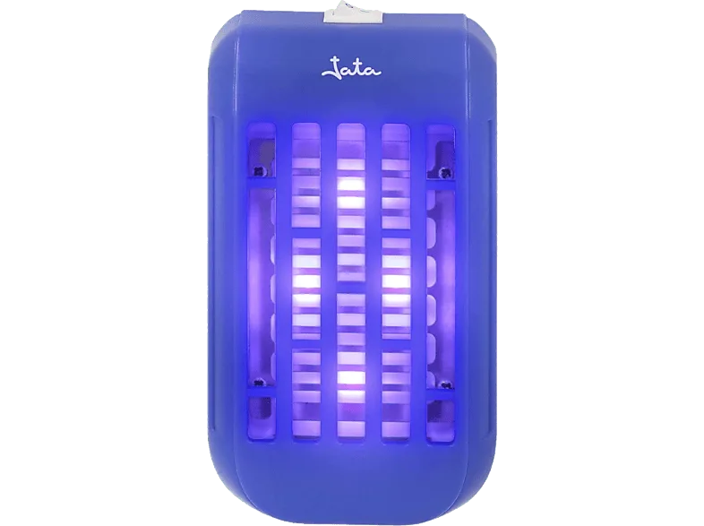 Atrapamosquitos - Jata MOST1521, Eléctrico, Luces LED, Bandeja extraíble, Uso interior, Azul