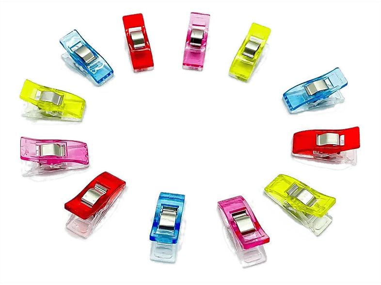 Accesorio costura - Alfa Pinzas, 12 unidades, Multicolor