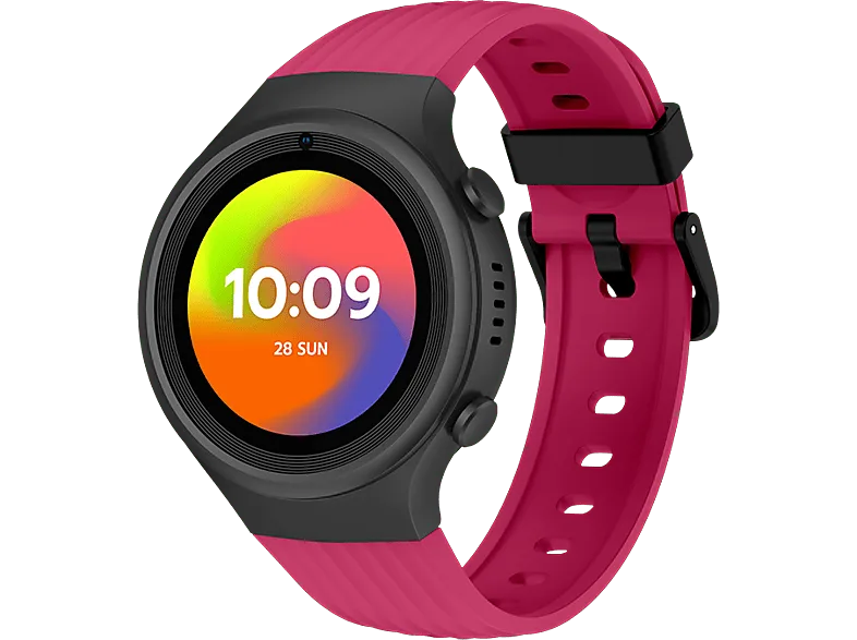 Smartwach infantil - SPC Smartee 4G Junior, 107mm, Silicona, WiFi, Botón SOS, 60h Autonomía, Rosa