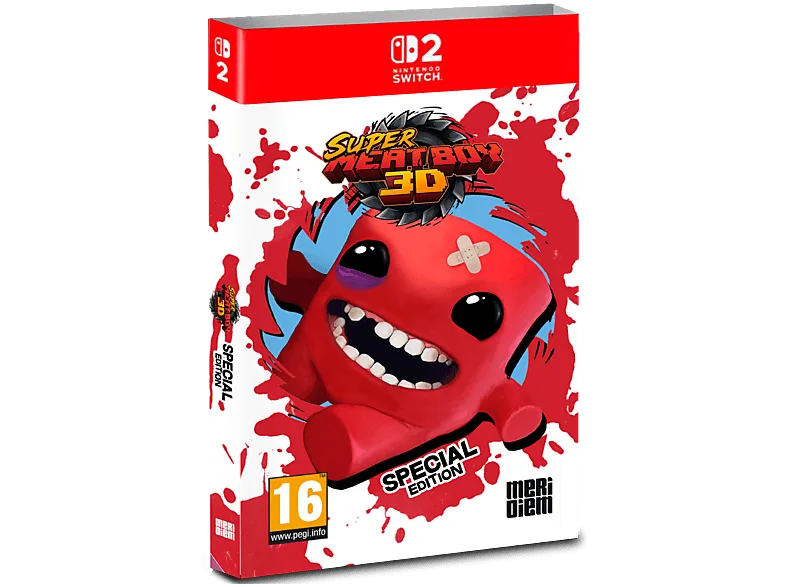 Nintendo Switch 2 Super Meat Boy 3D Ed. Especial (imagen 1 de 3)