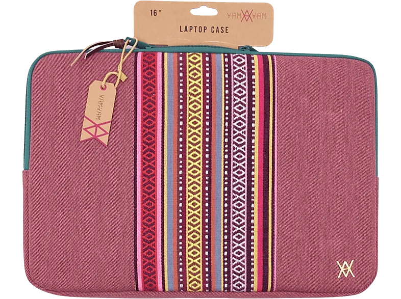 Funda portátil - Vam VALAP002W Cereza, Para de 16", Textil, Multicolor (imagen 1 de 3)