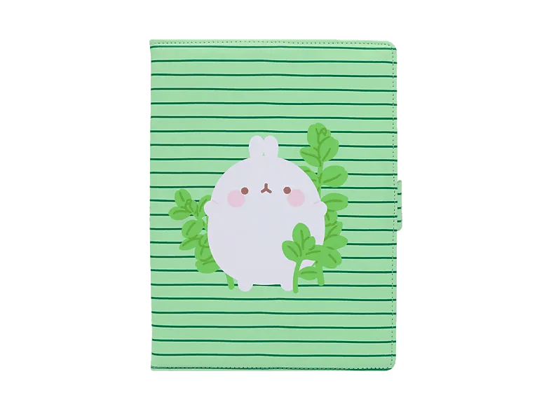 Funda tablet - Wondee MOTAB001, Dispositivos hasta 10.2", Antideslizante, Protector Antigolpes, Cierre de Imán, Verde (imagen 1 de 3)