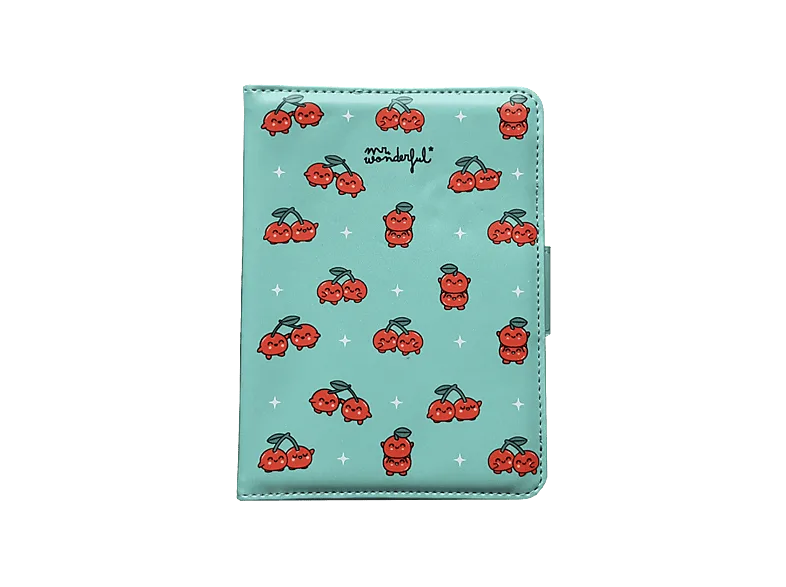 Funda eBook - Wondee 6P Cereza, Azul